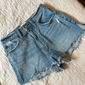 Abercrombie & Fitch Curve Love High Rise Mom Short